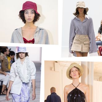 Bucket Hats Were All Over New York Fashion Week SS2018