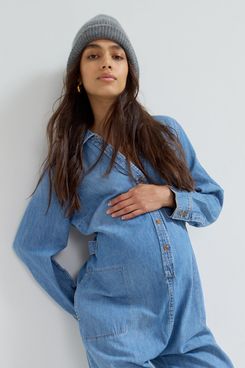 The Everyday Nursing Denim Jumpsuit