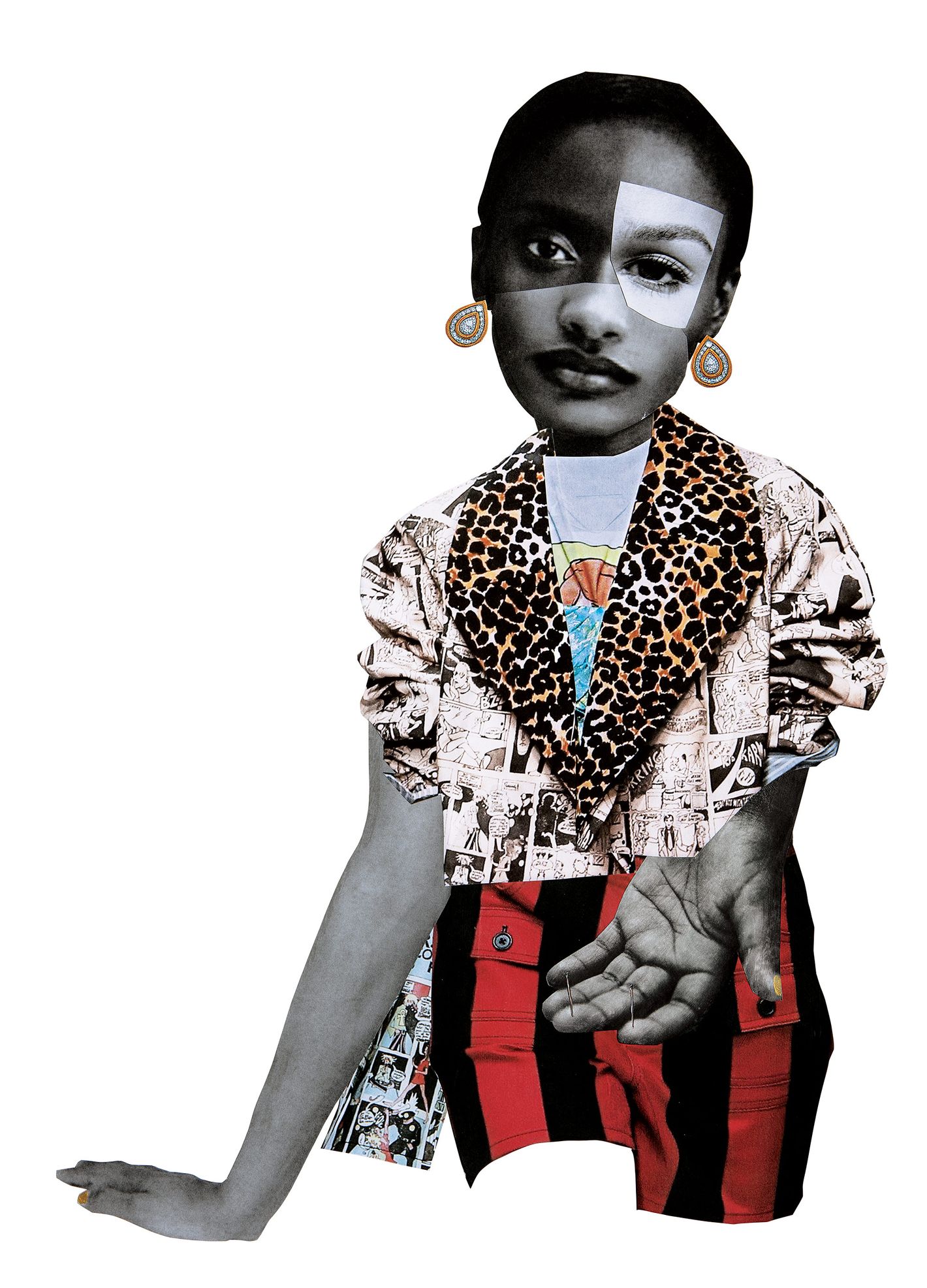 deborah roberts collage artist