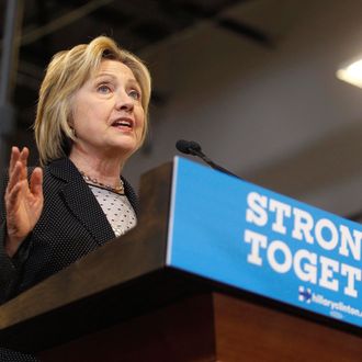 Hillary Clinton Gives Economic Address In Columbus, Ohio