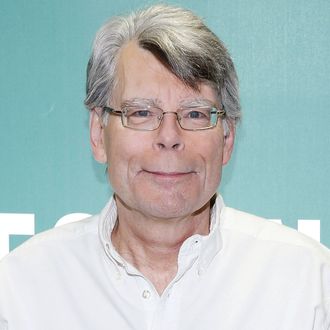 Stephen King Signs Copies Of His Book 