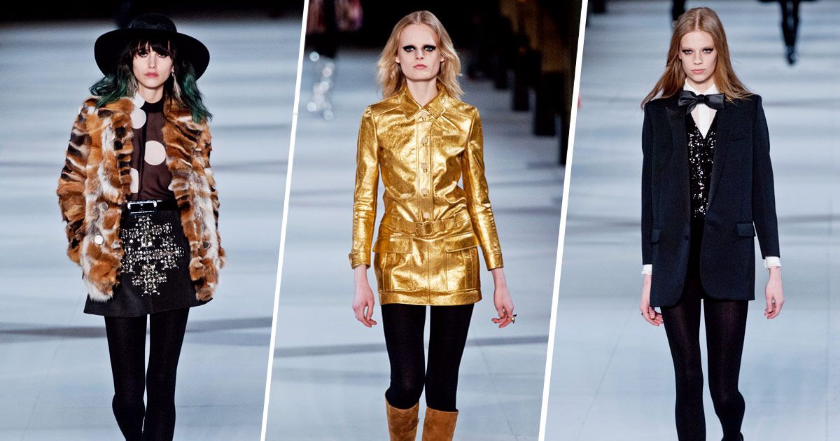 Robin Givhan: Lots of Teen Angst at Saint Laurent