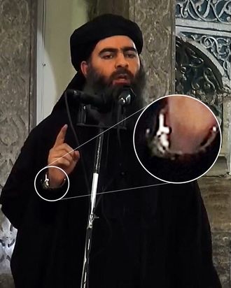 Terrorist Taking Over Iraq Shows Off Sick Watch