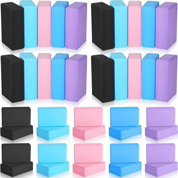 Meooeck Yoga Blocks (30-Pack)