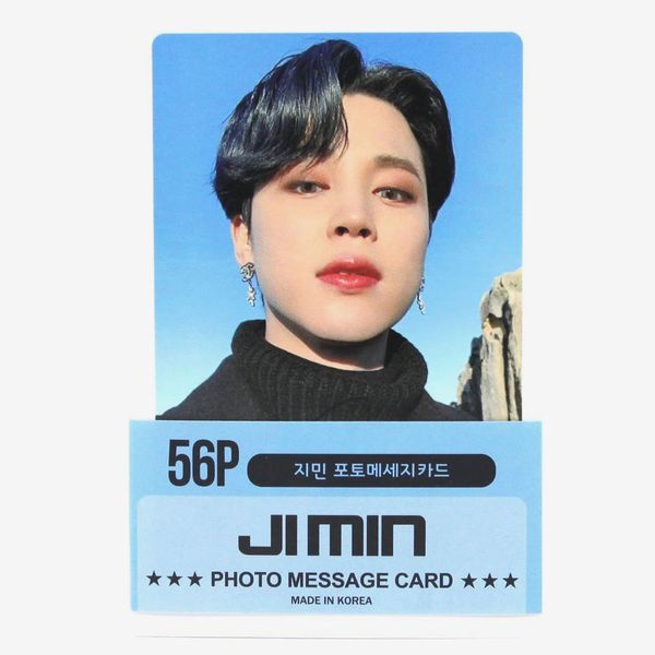 Zeesoon K-Pop Idol BTS Jimin Photo Message Card Set