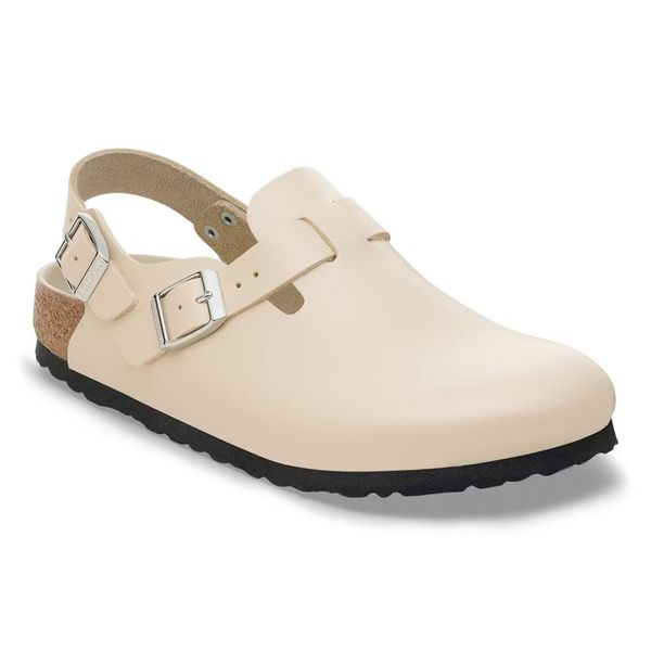 Birkenstock Tokio Dressy Leather - Oyster