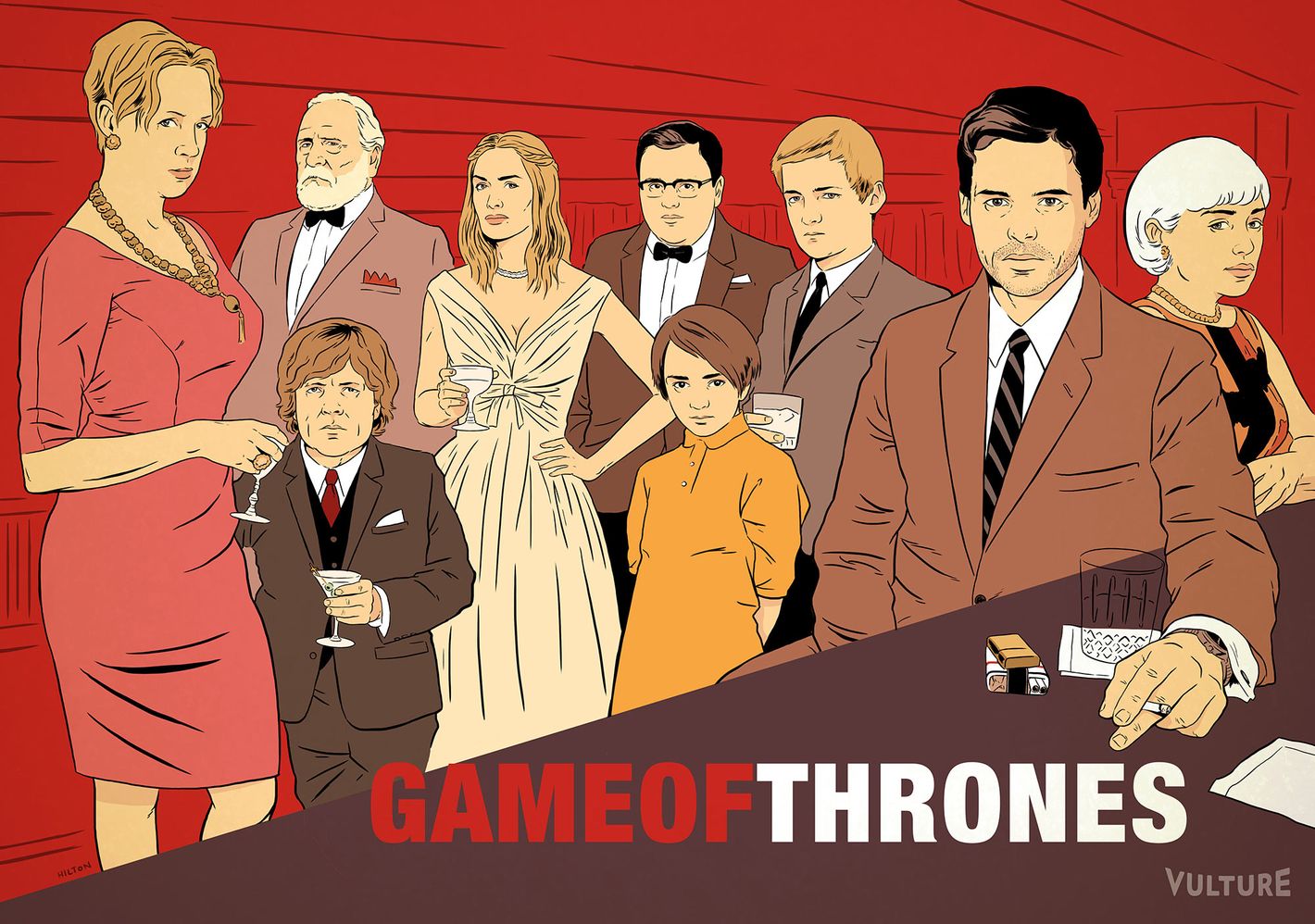 See Game of Thrones Reimagined As Mad Men, Seinfeld, and Arrested  Development