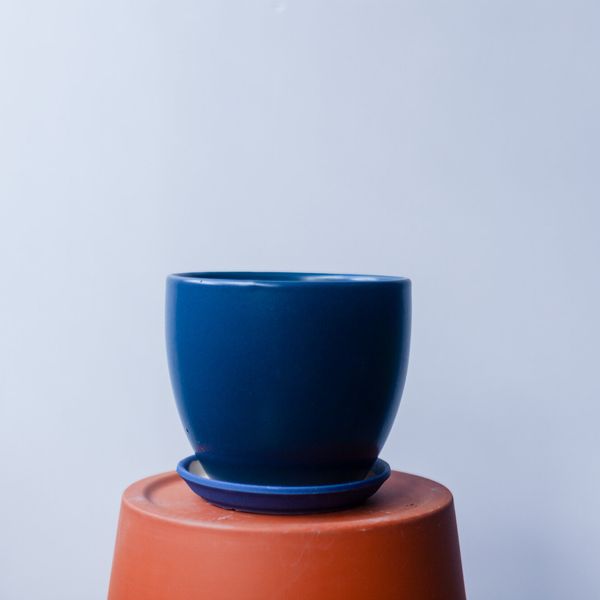Tapered Ceramic Pot