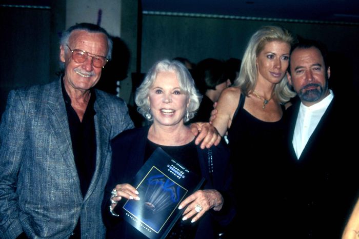 Stan Lee and his wife Joan with Peter Paul and his wife in 1997.