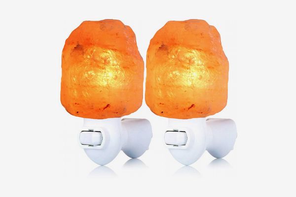 Pursalt Original Himalayan Salt Lamp, 2-Pack