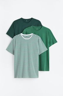 H&M 3-pack Slim Fit T-shirts
