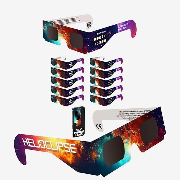 Helioclipse Solar Eclipse Glasses - 12-Pack