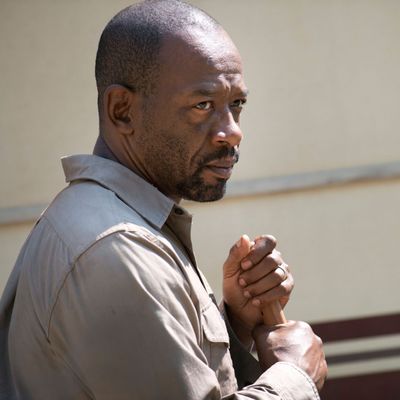 Lennie James as Morgan - The Walking Dead _ Season 6, Episode 1 - Photo Credit: Gene Page/AMC