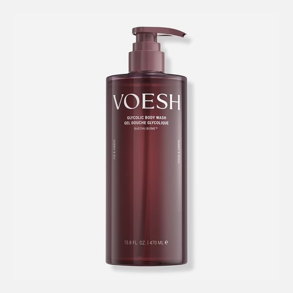 Voesh Exfoliating Glycolic Acid Body Wash for Soft Glowing Skin