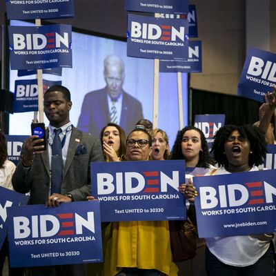 Black supporters of 2020 presidential candidate Joe Biden.