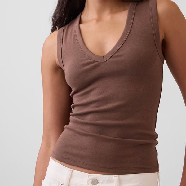 Gap Modern V-Neck Tank Top