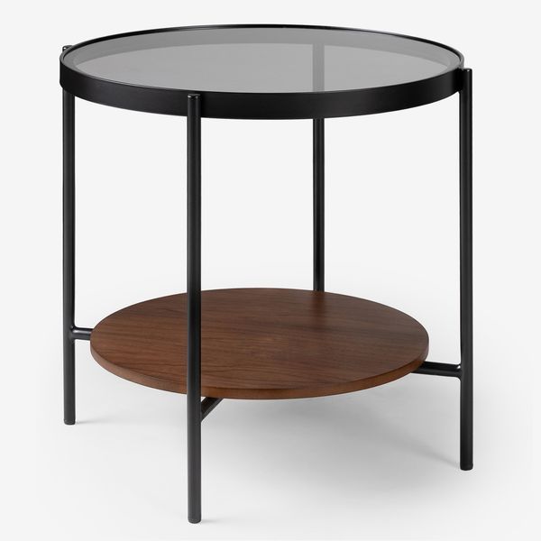 Vitri Walnut Side Table