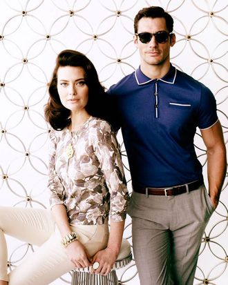 A look from Banana Republic's new Mad Men collection.