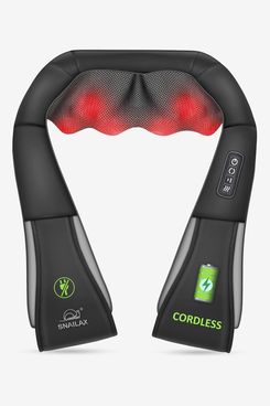 Snailax Cordless Shiatsu Neck and Shoulder Massager