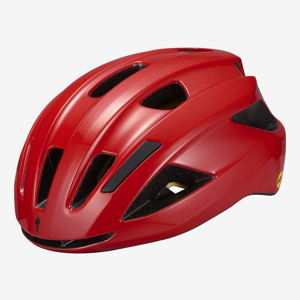 red helmet bike