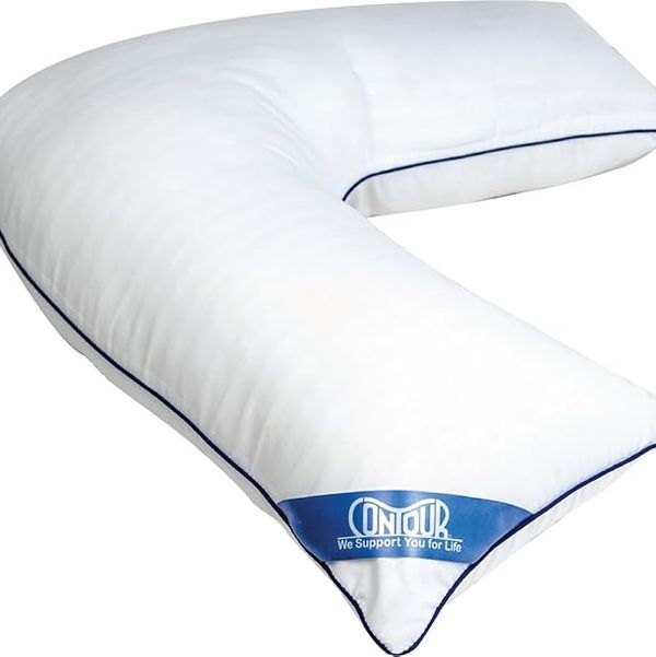 Contour L Shaped Bed & Body Support Pillow for Side Sleepers