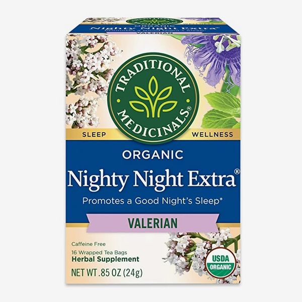 Traditional Medicinals Organic Nighty Night Té relajante extra de valeriana