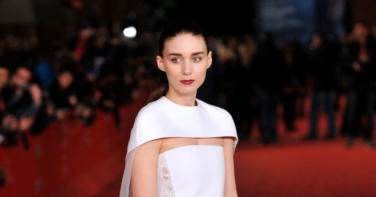 rooney mara sheer dress Rooney Mara's Sheer, Goth Look