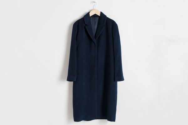 Wool Blend Long Coat