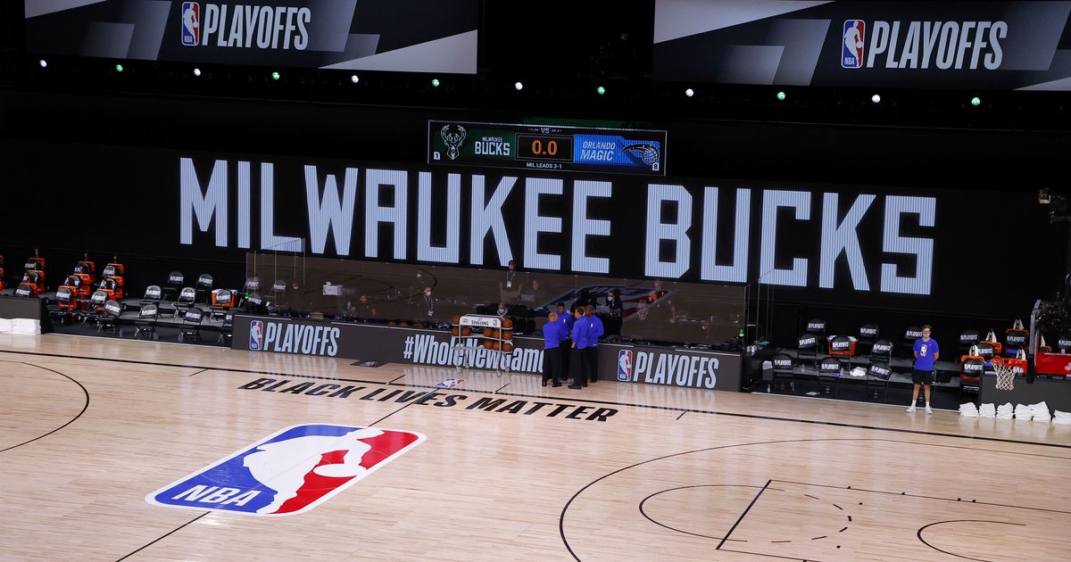 Milwaukee Bucks Go On Strike After Kenosha Shooting