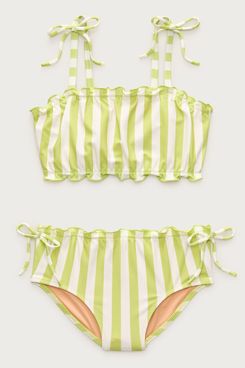 J.Crew Girls’ Lettuce-Edge Two-Piece
