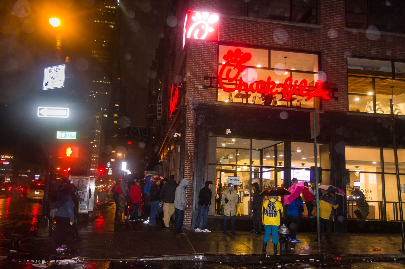 This Was the Scene at This Weekend’s Massive, Controversial Chick-fil-A