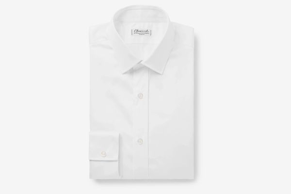 Charvet White Cotton-Satin Shirt