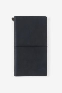 Traveler's Company Traveler's Notebook Starter Kit - Regular Size - Black Leather