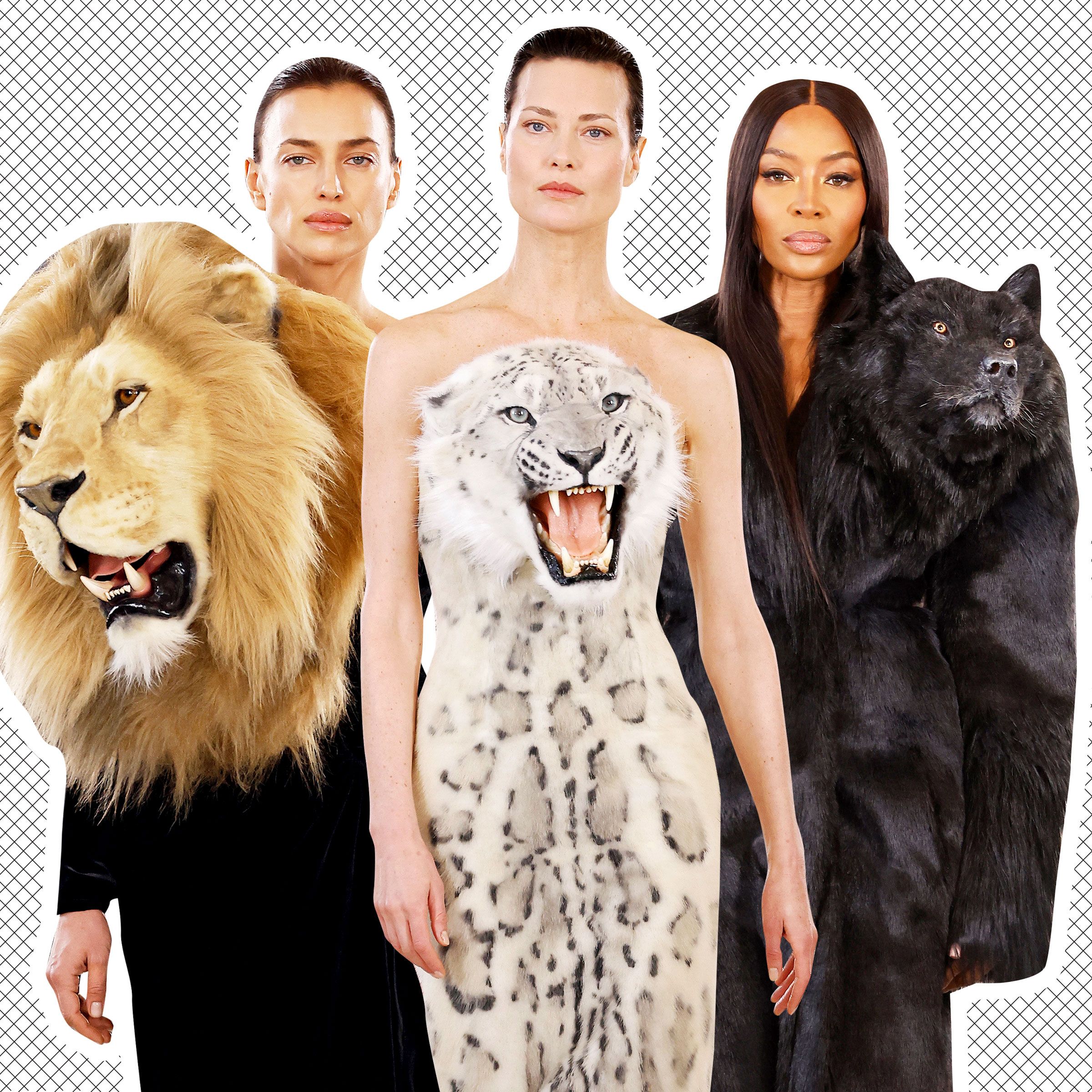Fake Animal Heads Stir Outrage at Paris Haute Couture Fashion