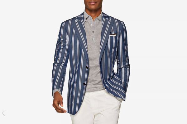 Jort Blue Stripe Jacket