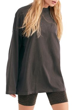 Free People We the Free Be Free Tunic T-Shirt