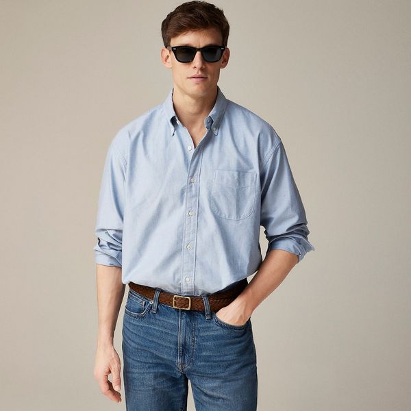 J.Crew Giant-Fit Oxford Shirt