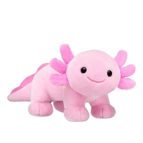 Build-a-Bear Pink Axolotl Stuffed Animal