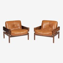 Percival Lafer 1960's Lounge Chairs