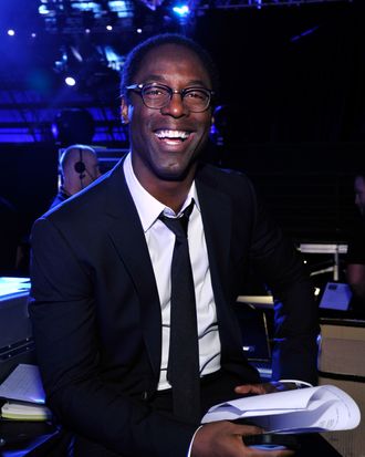 Actor Isaiah Washington attends the 19th Annual Critics' Choice Movie Awards at Barker Hangar on January 16, 2014 in Santa Monica, California. 