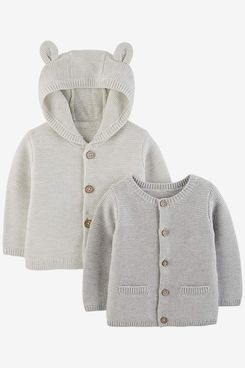Simple Joys by Carter's Babies' Knit Cardigan Sweaters, Pack of Two