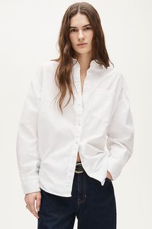 J.Crew Étienne Oversize Shirt in Lightweight Oxford