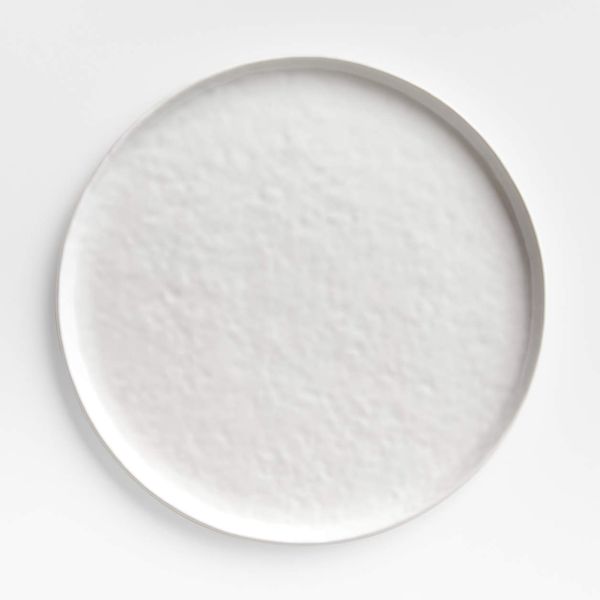 Crate & Barrel Mercer Porcelain Dinner Plate