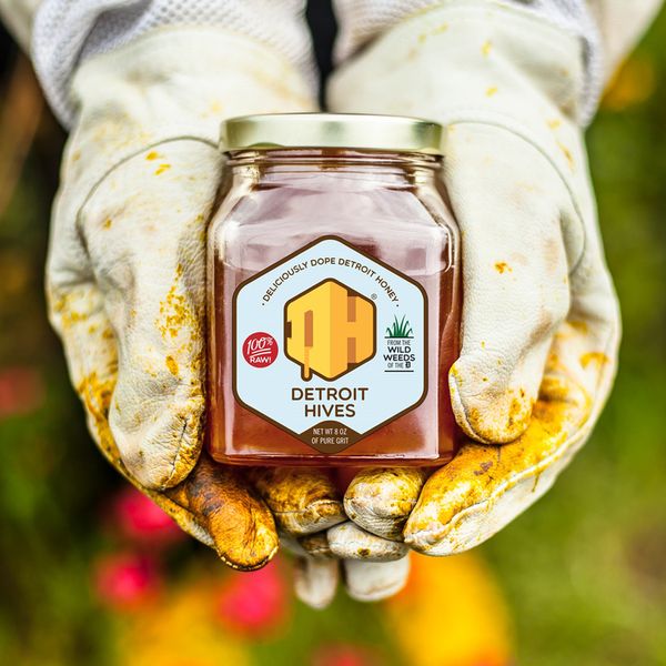 Detroit Hives Delicious Dope Wildflower Honey