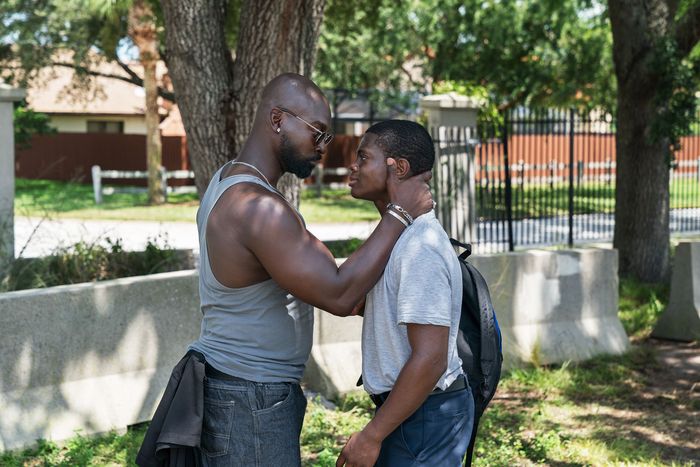 Isaiah Johnson and Akili McDowell in <!-- raw HTML omitted -->David Makes Man.<!-- raw HTML omitted -->