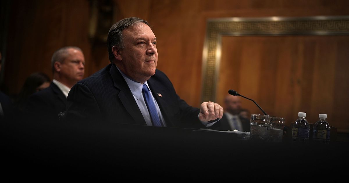 Secretary of State Pompeo’s Congressional Testimony