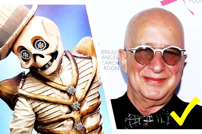 Yep, the Skeleton is Paul Shaffer.