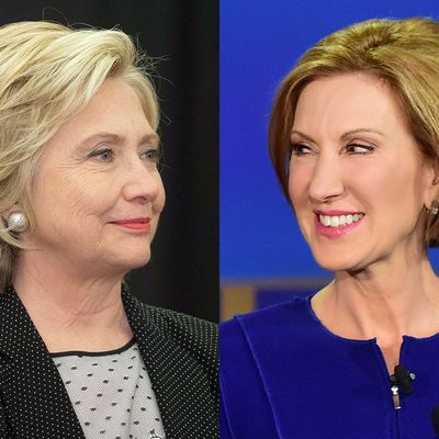 Hillary Clinton; Carly Fiorina.