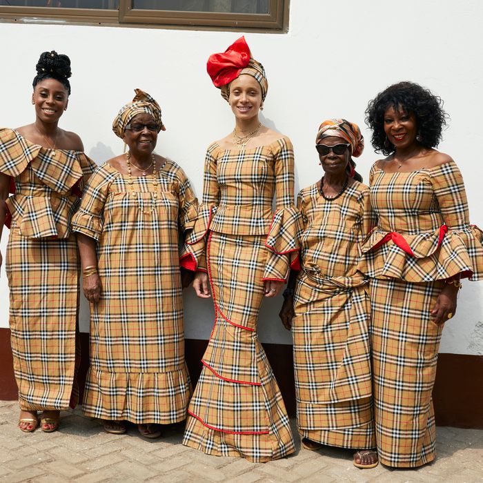 Burberry Went to Ghana With Model Adwoa Aboah