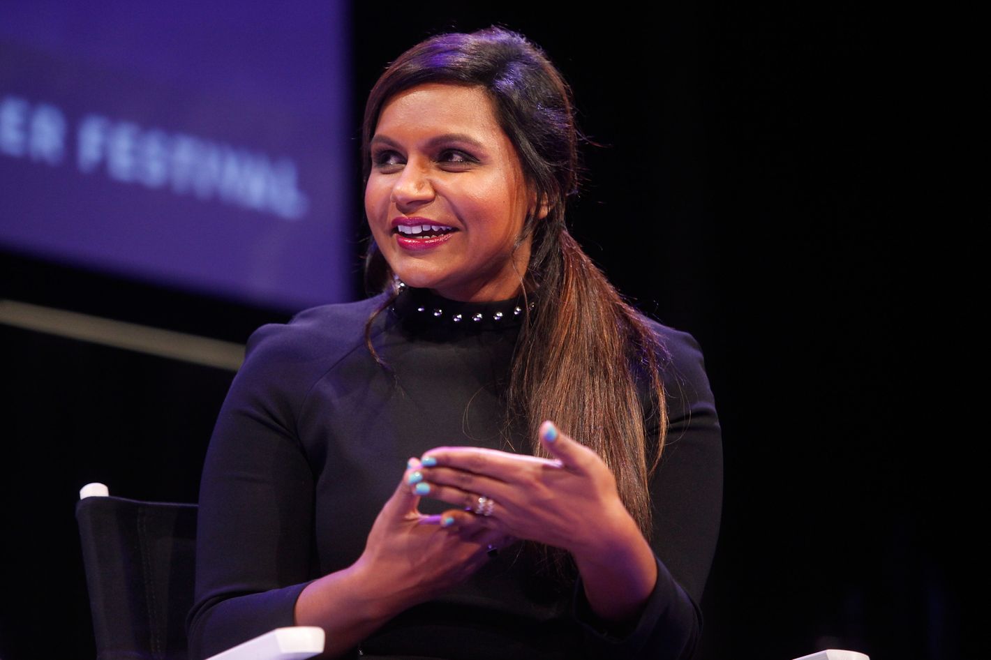 Mindy Kaling Talks About Filming Broadcast TVs First Anal-Sex Scene on The Mindy Project picture